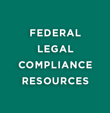 Federal Legal Compliance Federal Legal Compliance